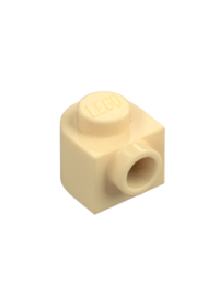 PLATE 1X1X2/3; W/ 1 KNOB; ROUNDED