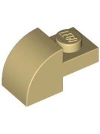 BRICK; 1X2X1; BOW; W/ CUTOUT