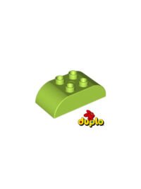 BRICK; 2X4X1; BOW; W/ CUTOUT