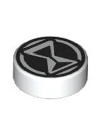 FLAT TILE 1X1; ROUND; NO. 238