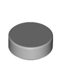 FLAT TILE 1X1; ROUND; NO. 81