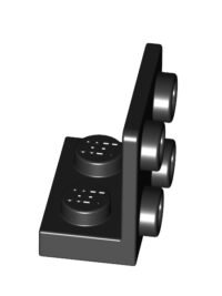 ANGULAR PLATE 1;5 TOP 1X2 1/2