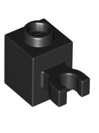 BRICK 1X1 W/HOLDER; H0RIZONTAL