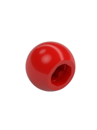 BALL 10.2, W/ CROSS HOLE