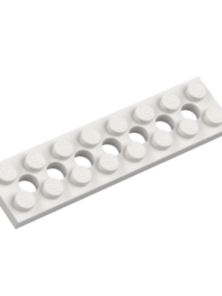 PLATE 2X8 W. HOLES