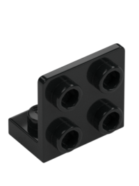ANGULAR PLATE 1.5 BOT. 1X2 2/2