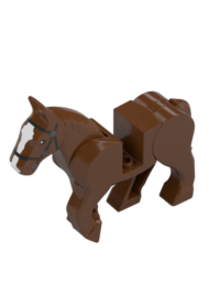 Caballo Marrón Oscuro