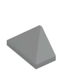 END RIDGED TILE 1X2/45Ã‚Â°