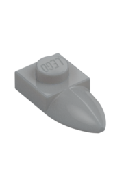 PLATE 1X1 W/TOOTH