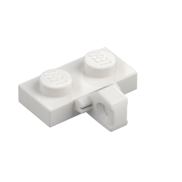 PLATE 1X2 W. STUB/VERTICAL