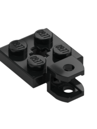 PLATE 2X2 W BALL SOCKET W/CROS
