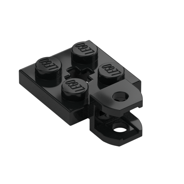 PLATE 2X2 W BALL SOCKET W/CROS