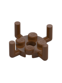 PLATE ROUND 2X2 W/ VERT. SHAFT