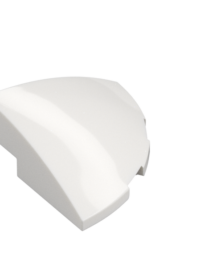 1/4 SPHERE 3X3X1
