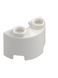 WALL ½ CIRCLE, 1X2, W/ 4.85 HOLE