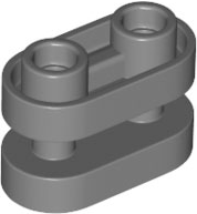 BRICK1X2, ROUNDED, W/ 3.2 SHAFT, NO. 1