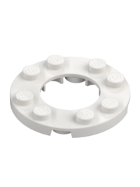 PLATE ROUND 4X4 WITH Ø16MM HOLE