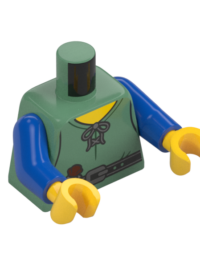 Torso Aldeano con Bolsa