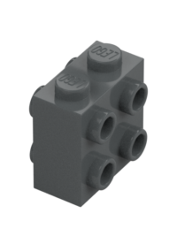 BRICK 1X2X2, W/ 8 KNOBS