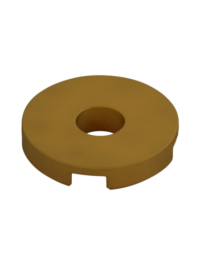 FLAT TILE 2x2 ROUND W. HOLE ÃƒËœ4.85