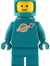 Astronauta Verde Azulado
