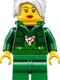 Harumi Capucha Verde-Sons of Garmadon