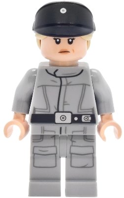 Imperial Crew - Black Cap with Tan Hair