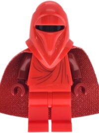 Imperial Royal Guard - Dark Red Arms and Hands, Torso Creases on Front and Back, Spongy Cape