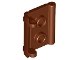 Reddish Brown Minifigure; Utensil Book Binding with 2 Studs